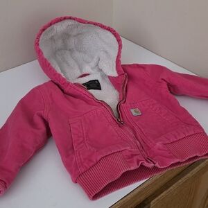 Carhartt Fuchsia Hooded Jacket